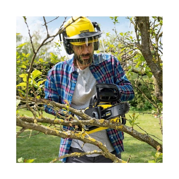  Karcher CSW18-30, 30cm, Cordless Chainsaw, Black/Yellow