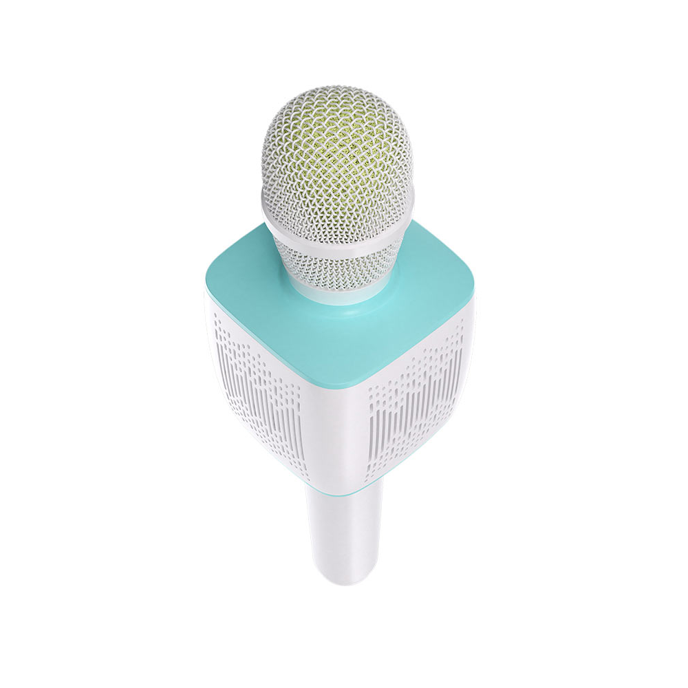 Hoco 6931474742308 BK5 Cantando, Karaoke Microphone, USB, BT, 3.5mm, Blue/White