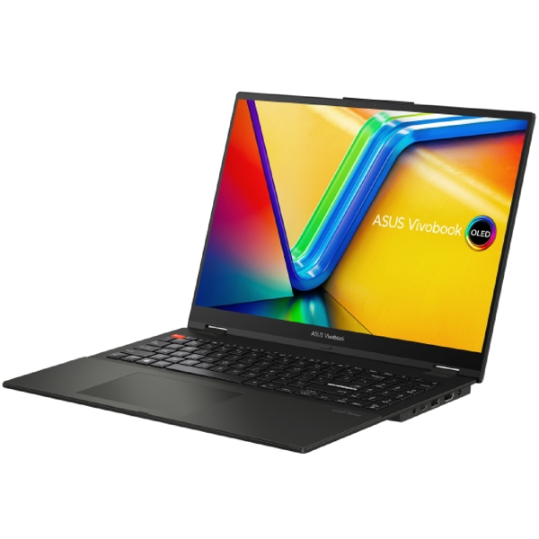 ნოუთბუქი Asus 90NB1041-M005U0 Vivobook 16 Flip OLED, 16", Ryzen 7-7730U, 16GB, 512GB SSD, Integrated, Black