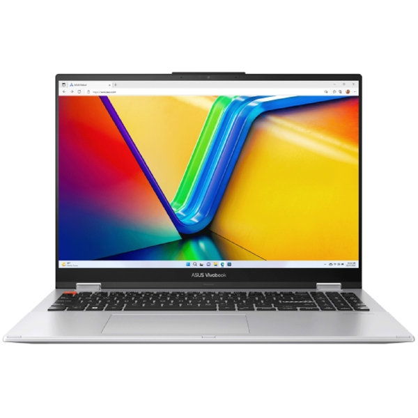 ნოუთბუქი Asus 90NB1052-M00A20 Vivobook 16 Flip, 16", i5-13500H, 16GB, 512GB SSD, Integrated, Silver