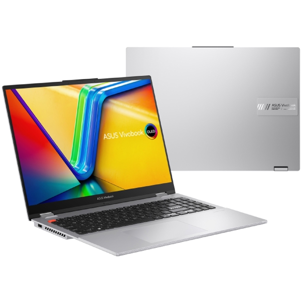 ნოუთბუქი Asus 90NB1052-M00A20 Vivobook 16 Flip, 16", i5-13500H, 16GB, 512GB SSD, Integrated, Silver