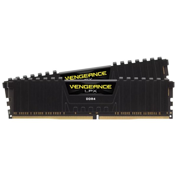 ოპერატიული მეხსიერება Corsair CMK16GX4M2D3600C16 VENGEANCE LPX, RAM 16GB, DDR4 DIMM, 3600MHz