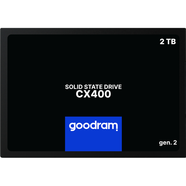 მყარი დისკი Goodram SSDPR-CX400-02T-G2 CX400, 2TB, 2.5”, Internal Hard Drive