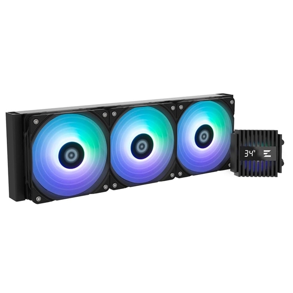 თხევადი გაგრილება Zalman ALPHA2A36BLACK, 120mm, 3000RPM, Liquid Cooling, Black