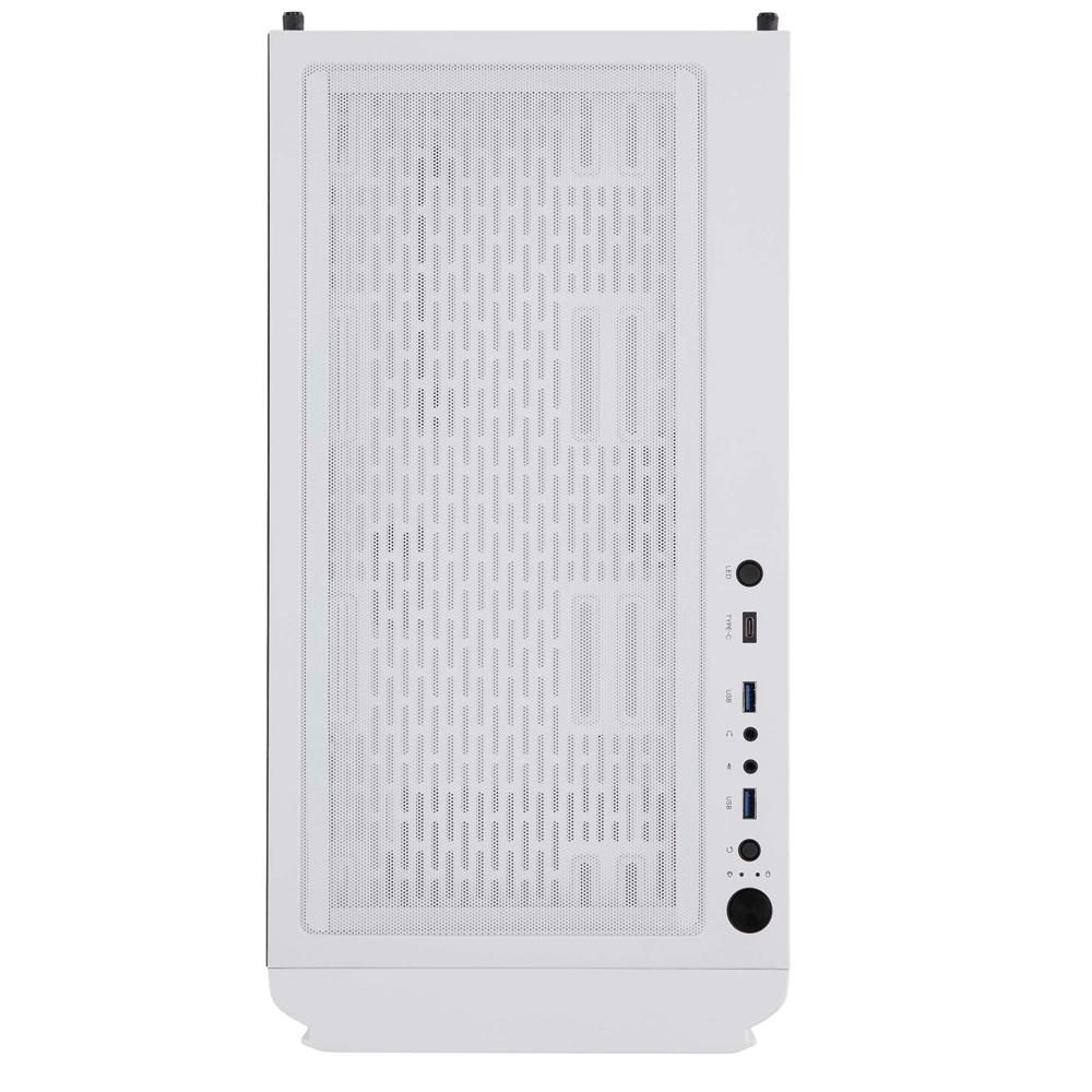 2E 2E-GI01W Vertex, Computer Case, Large MidT, ATX, E-ATX, micro-ATX, mini-ITX, USB 3.0, USB Type-C, 2xUSB 2.0, White