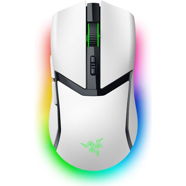 მაუსი Razer RZ01-04660200-R3G1 Cobra Pro, Wireless, Bluetooth, USB-C, USB, Gaming Mouse, White