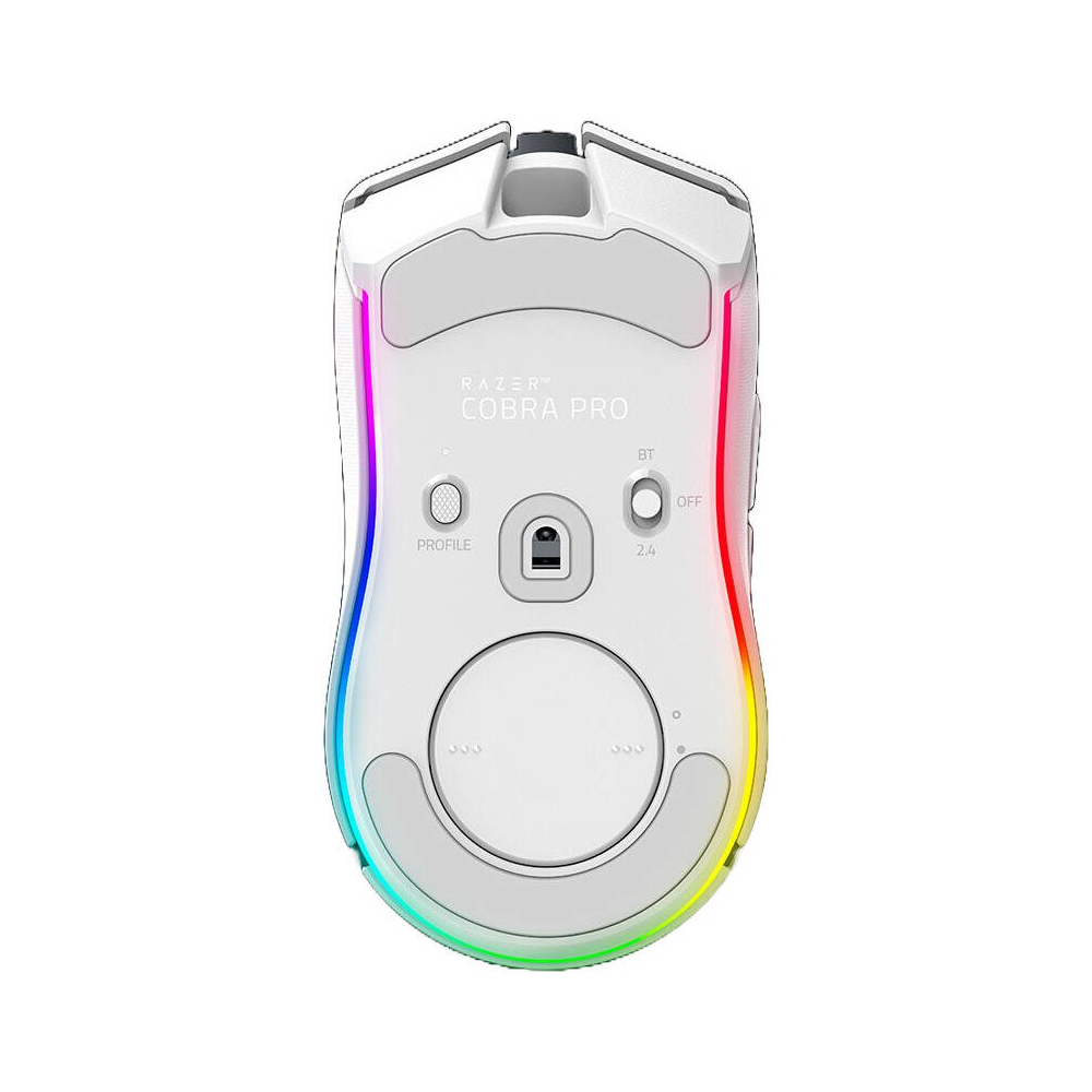 Razer RZ01-04660200-R3G1 Cobra Pro, Wireless, Bluetooth, USB-C, USB, Gaming Mouse, White