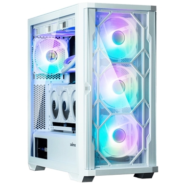 Zalman Z10DUOWHITE, Computer Case, MidT, E-ATX, ATX, mini-ITX, micro-ATX, USB 3.0x2, White