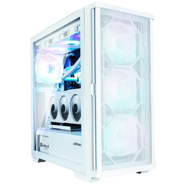 Zalman Z10DUOWHITE, Computer Case, MidT, E-ATX, ATX, mini-ITX, micro-ATX, USB 3.0x2, White