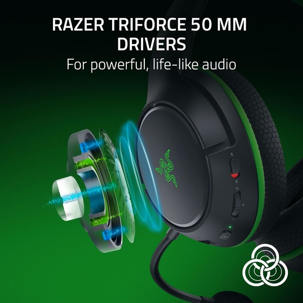 ყურსასმენი Razer RZ04-04480100-R3M1 Kaira HyperSpeed, Gaming Headset, Wireless, Bluetooth, Black