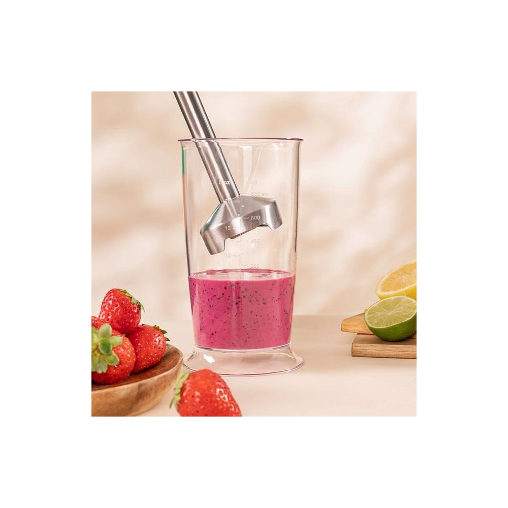 ხელის ბლენდერი Cecotec 3937 Power Retro, 1200W, 0.5L, Hand Blender, Yellow