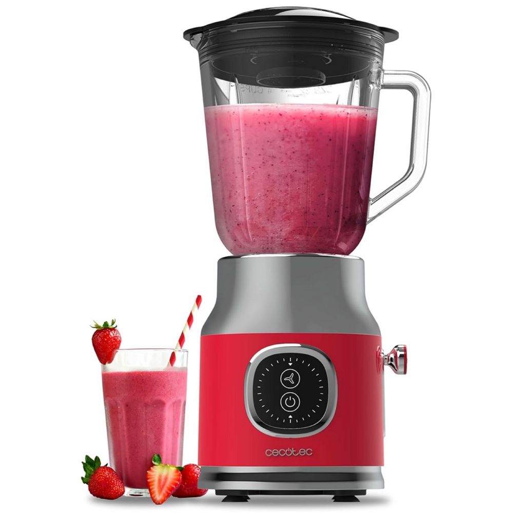 ბლენდერი Cecotec 3935 RetroTwist, 800W, 1L, Blender, Red