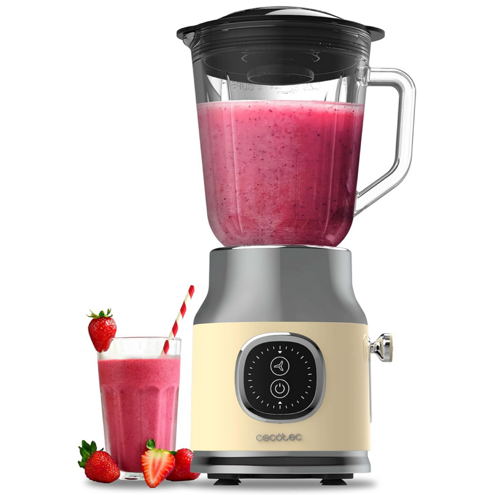 ბლენდერი Cecotec 3933 RetroTwist, 800W, 1L, Blender, Yellow
