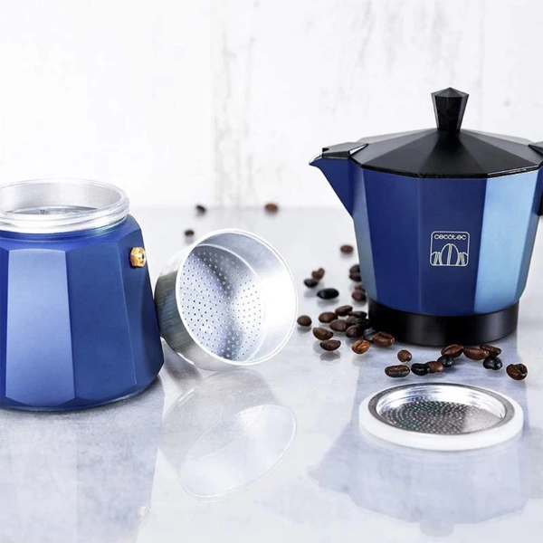 ყავის მადუღარა Cecotec 1660 Cumbia Mokclassic 900, 550ML, Coffee Maker, Blue