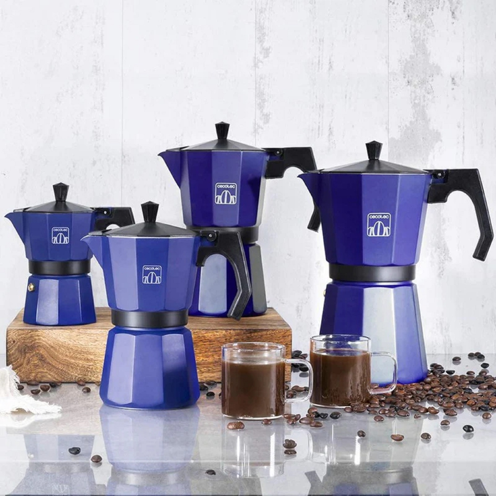 ყავის მადუღარა Cecotec 1660 Cumbia Mokclassic 900, 550ML, Coffee Maker, Blue