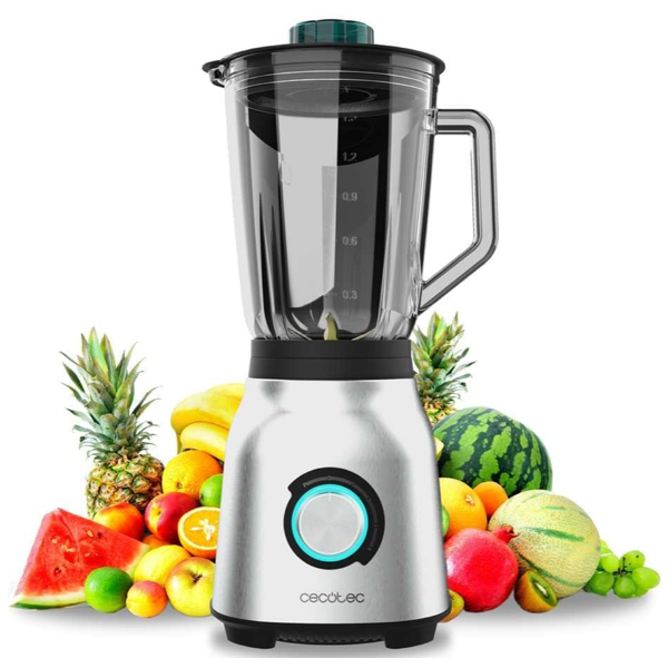 ბლენდერი Cecotec 4382 Blend It, 1800W, 1.5L, Blender, Black/Silver