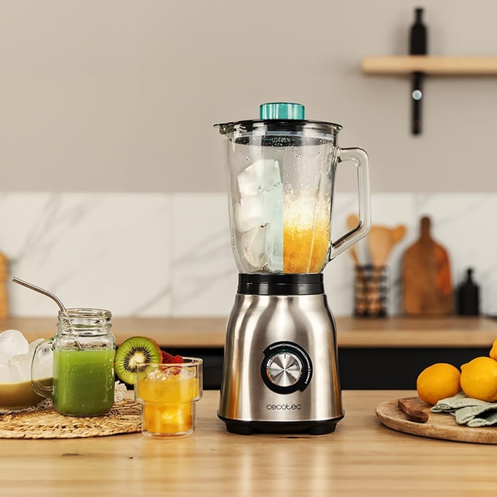 ბლენდერი Cecotec 4382 Blend It, 1800W, 1.5L, Blender, Black/Silver