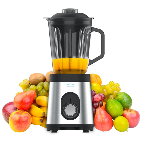 ბლენდერი Cecotec 4156, 1800W, 1.5L, Blender, Black/Silver