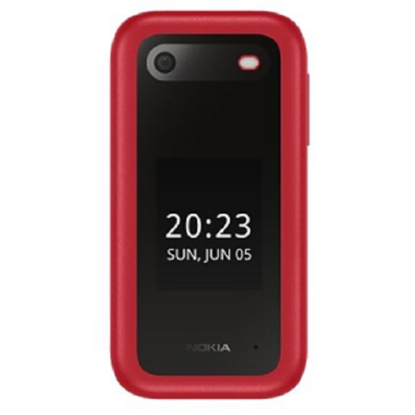 მობილური ტელეფონი Nokia 2660 Flip, 48MB, 128MB, Dual SIM, LTE, Red