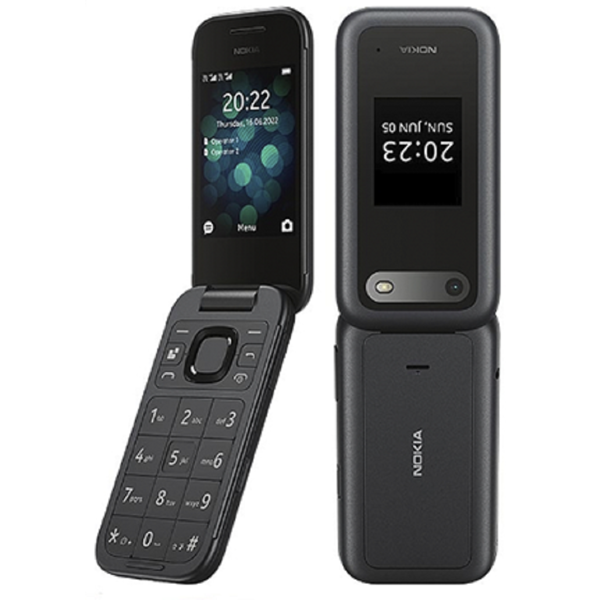 მობილური ტელეფონი Nokia 2660 Flip, 48MB, 128MB, Dual SIM, LTE, Black