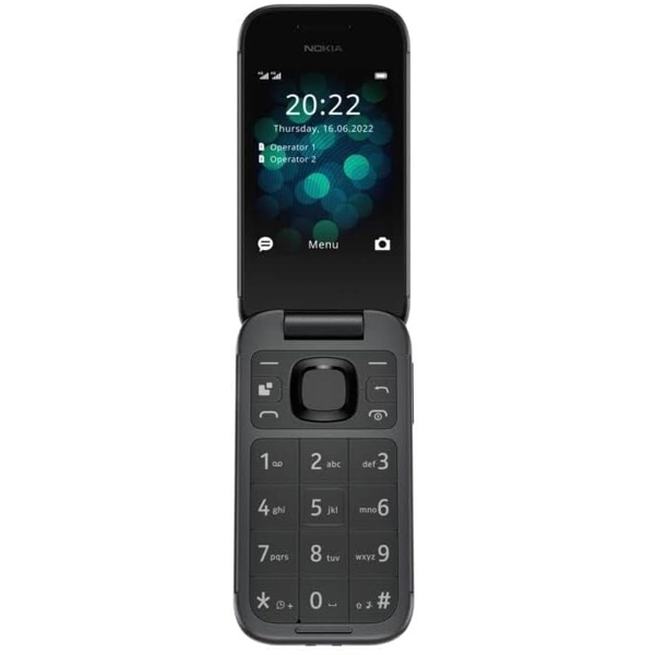 მობილური ტელეფონი Nokia 2660 Flip, 48MB, 128MB, Dual SIM, LTE, Black