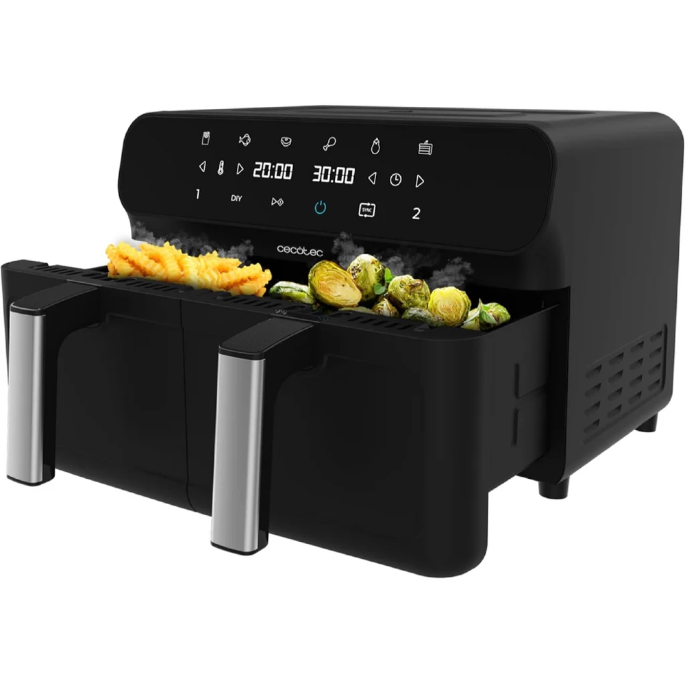 Cecotec 3490 Cecofry Advance 9000, 2800W, 9L, Air Fryer, Black