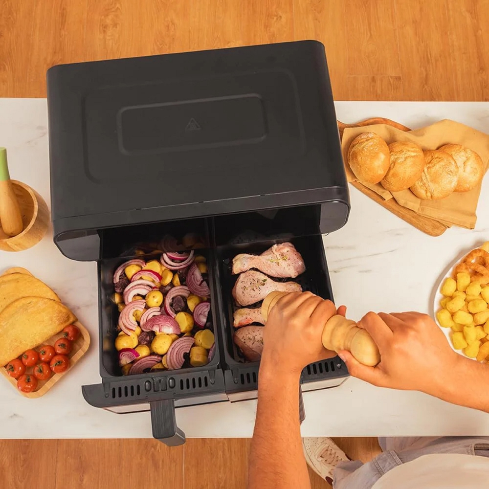 აეროგრილი Cecotec 3490 Cecofry Advance 9000, 2800W, 9L, Air Fryer, Black