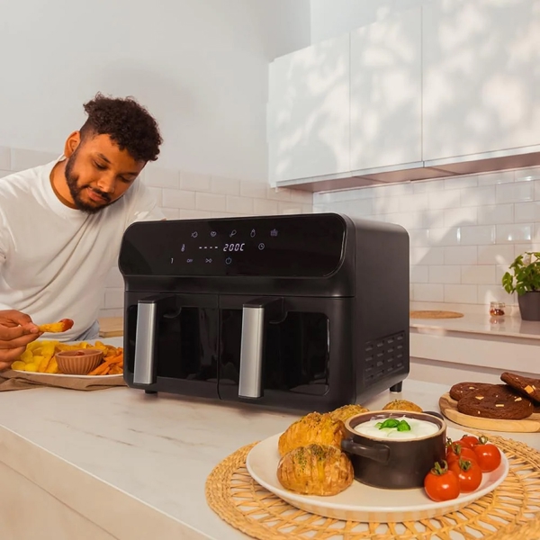 აეროგრილი Cecotec 3490 Cecofry Advance 9000, 2800W, 9L, Air Fryer, Black