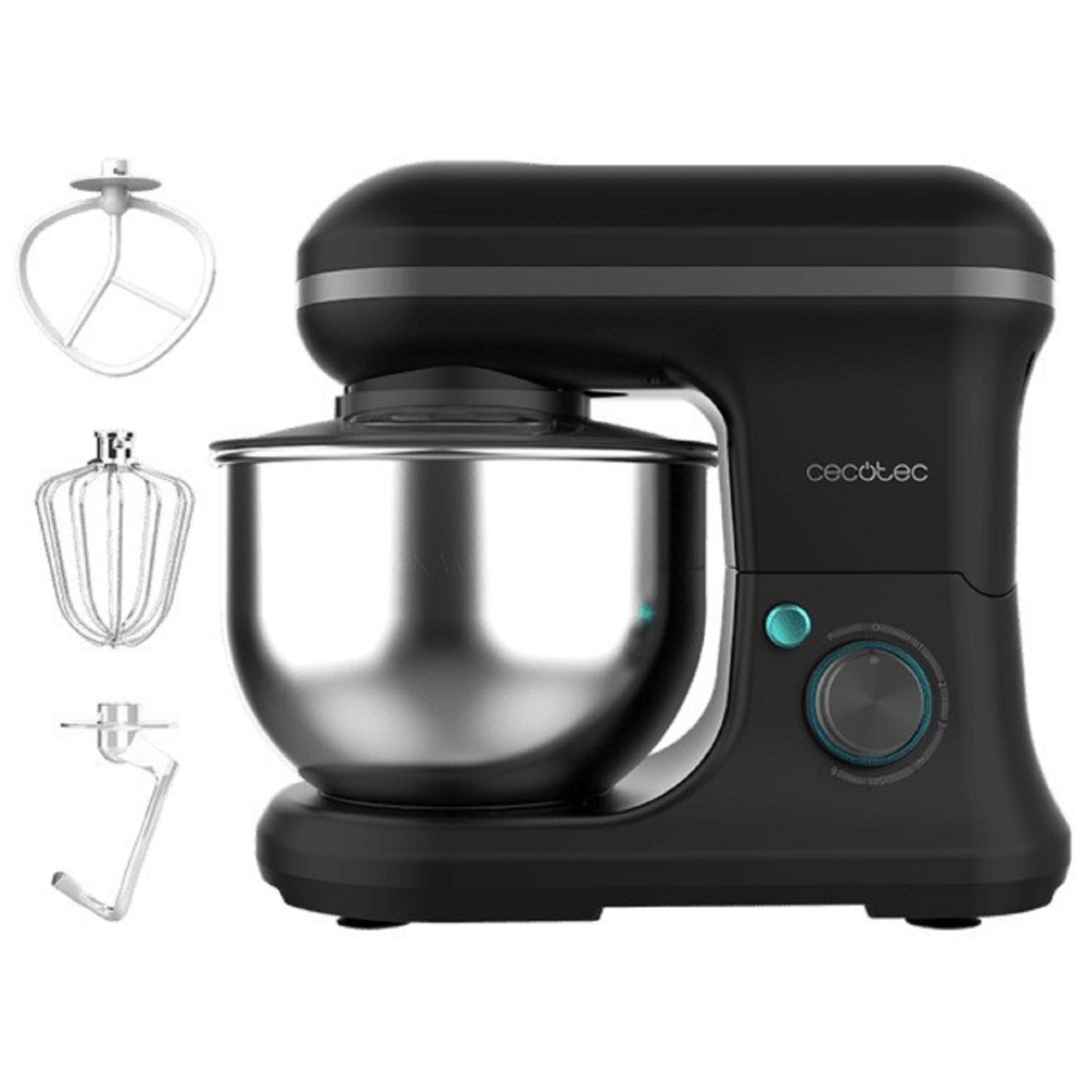მიქსერი Cecotec 4380 Merengue, 1200W, Mixer, Black