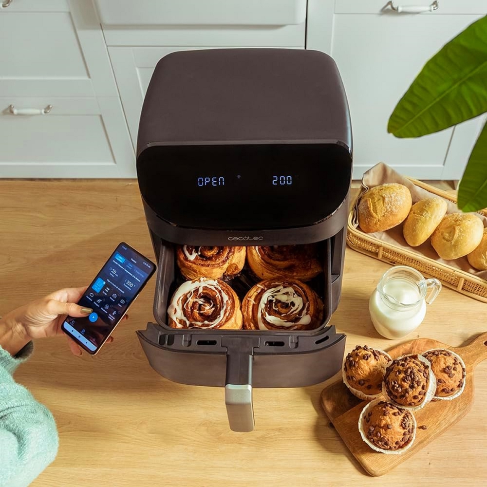 Cecotec 3282 Cecofry FoodCourt 11000, 1850W, 11L, Air Fryer, Black