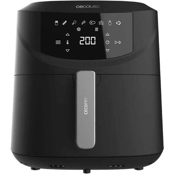 Cecotec 4994 Freidora de aire cecofry absolute 7600, 2000W, 7.6L, Air Fryer, Black