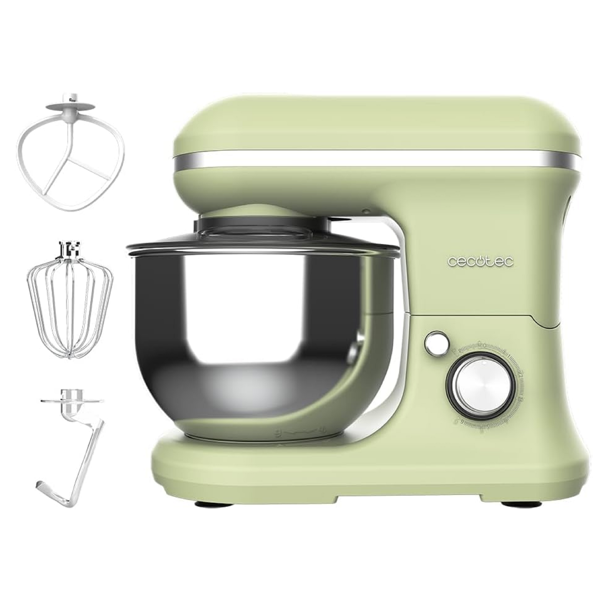 Cecotec 3901 Merengue, 1200W, Mixer, Green