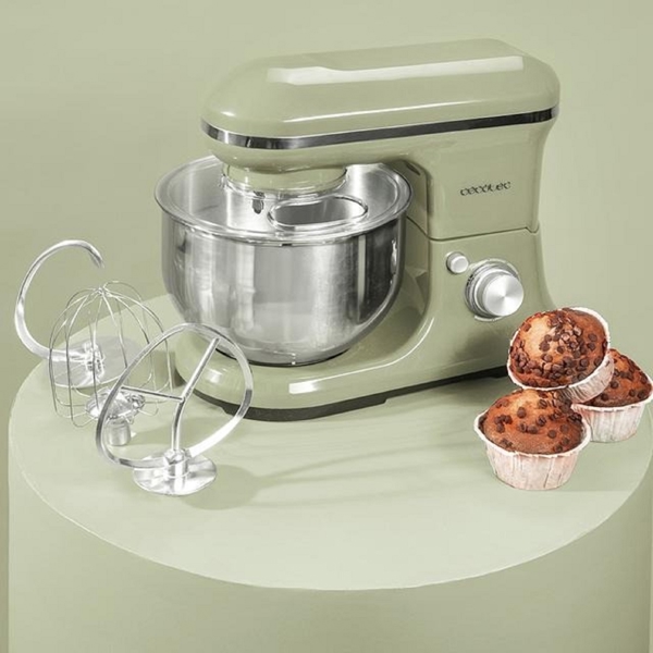 Cecotec 3900 Merengue, 1200W, Mixer, Green