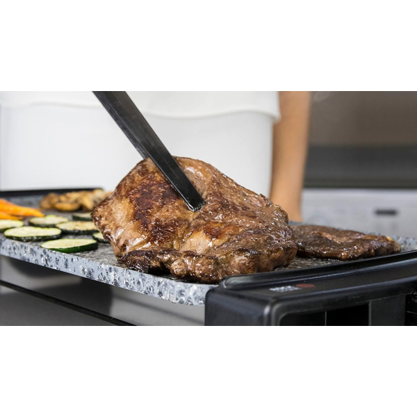 გრილი Cecotec 3053 Rock And Water 2500, 2150W, Grill, Black