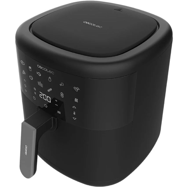 Cecotec 4992 Cecofry Bombastik 6000, 1700W, 6L, Air Fryer, Black