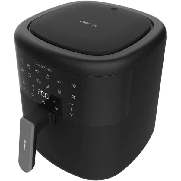 აეროგრილი Cecotec 4993 Cecofry Bombastik 6000 Full, 1700W, 6L, Air Fryer, Black