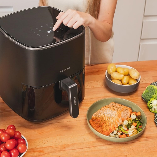 Cecotec 4971 Cecofry Fantastik 5500, 1500W, 5.5L, Air Fryer, Black