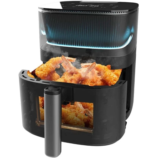 Cecotec 4983 Cecofry Neon 5000, 1500W, 5L, Air Fryer, Black