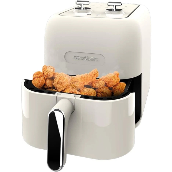 აეროგრილი Cecotec 4957 Cecofry Antique 5000, 1500W, 5L, Air Fryer, Beige