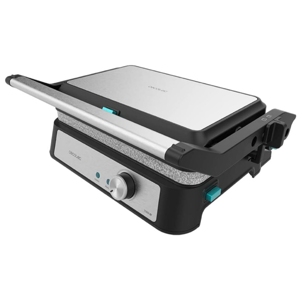 გრილი Cecotec 2994 Rock'N Grill 1500, 1500W, Grill, Black/Silver