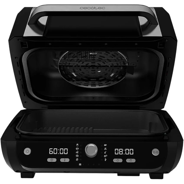 აეროგრილი Cecotec 4950 Cecofry FireDome 8000 Pro, 1700W, 8L, Air Fryer, Black/Grey