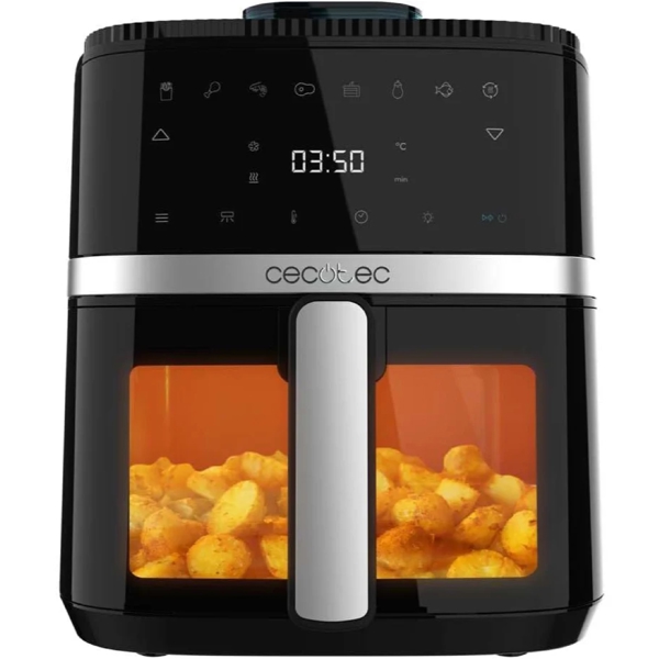 აეროგრილი Cecotec 4936 Cecofry Drip 5000, 1500W, 5L, Air Fryer, Black