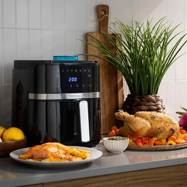 Cecotec 4936 Cecofry Drip 5000, 1500W, 5L, Air Fryer, Black