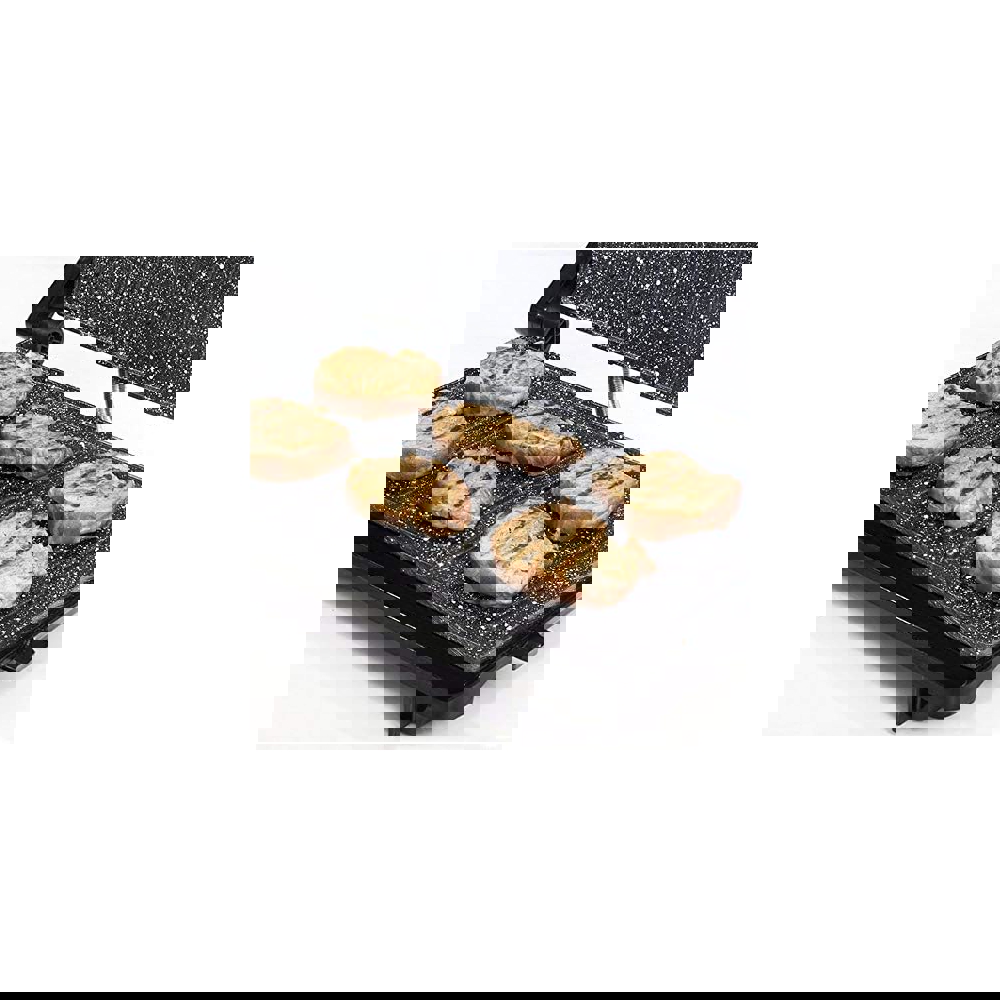 გრილი Cecotec 03011 Rock'Ngrill 750, 750W, Grill, Black