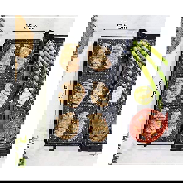 Cecotec 03011 Rock'Ngrill 750, 750W, Grill, Black