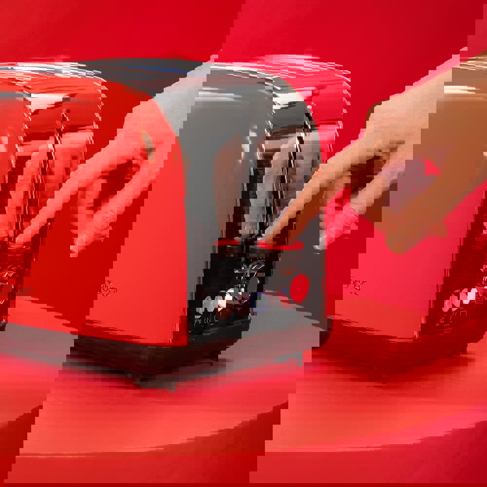 ტოსტერი Cecotec 04815 Toastin' time 850, 850W, Toaster, Red