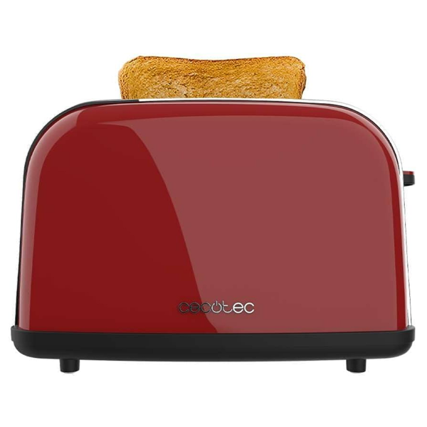 Cecotec 04815 Toastin' time 850, 850W, Toaster, Red