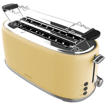 ტოსტერი Cecotec 03233 Toast and Taste 1600, 1630W, Toaster, Beige