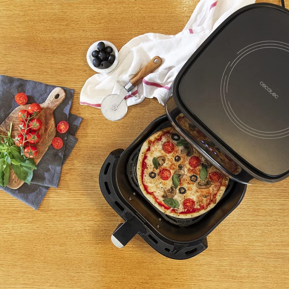 აეროგრილი Cecotek 3214 Cecofry Advance Precision, 1700W, 5.5L, Air Fryer, Black