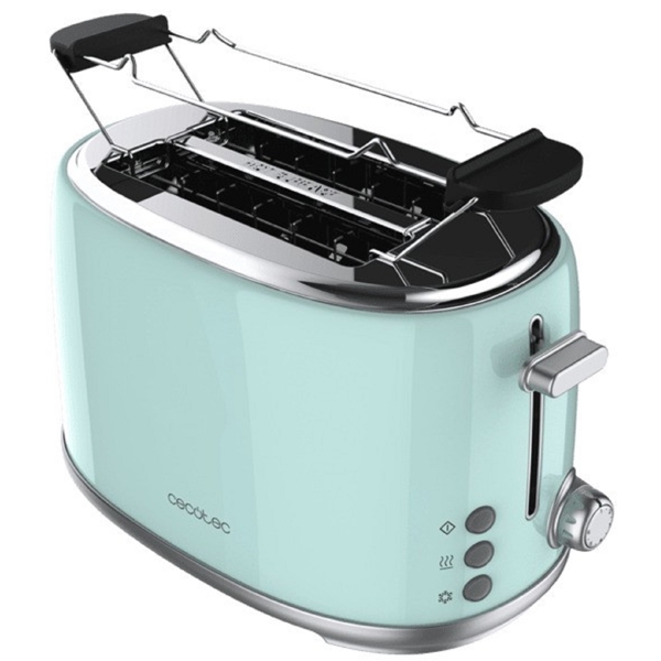 ტოსტერი Cecotec 03234 Toast and Taste 1000, 980W, Toaster, Blue